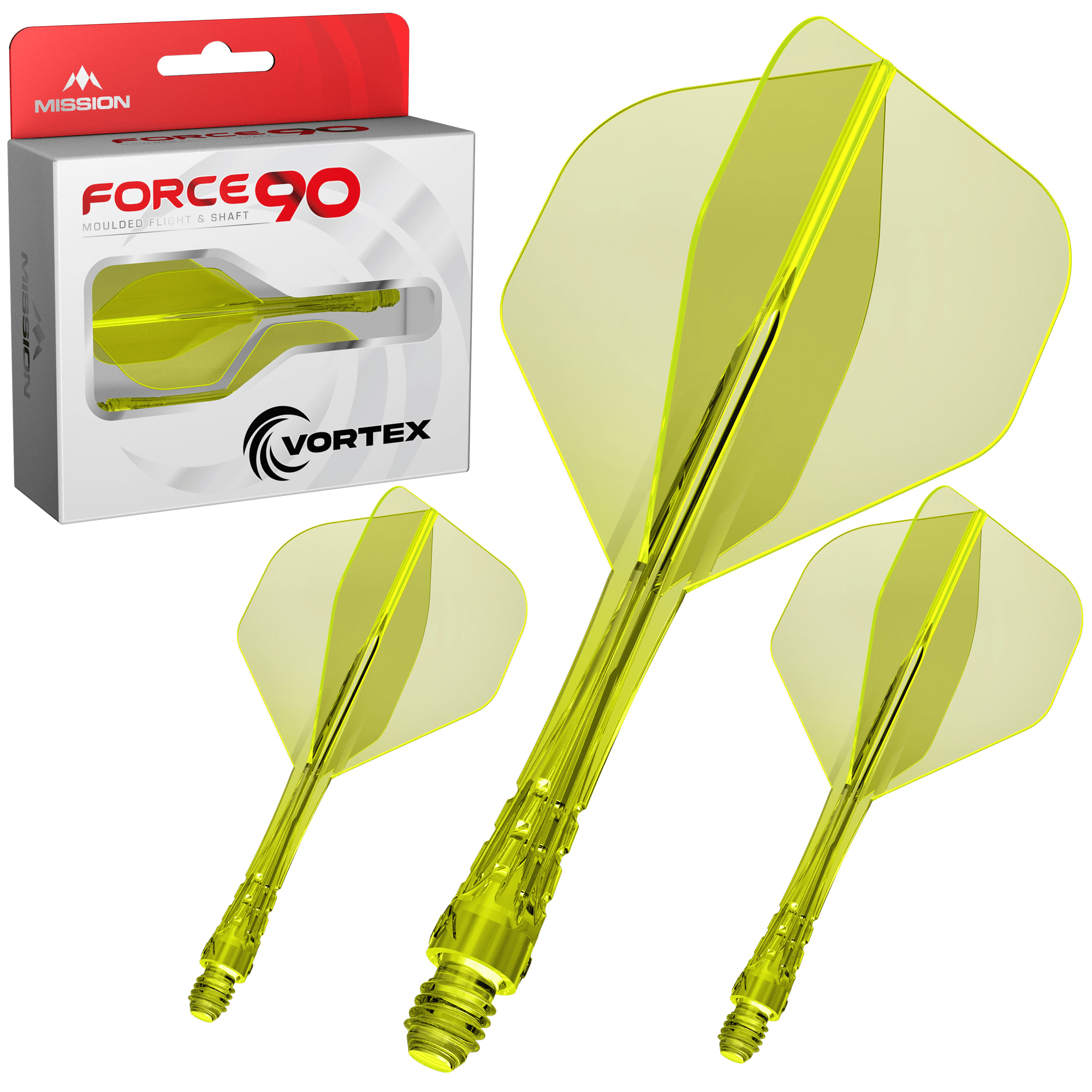 Mission Force 90 Vortex NO2 Neon Yellow Verpackung