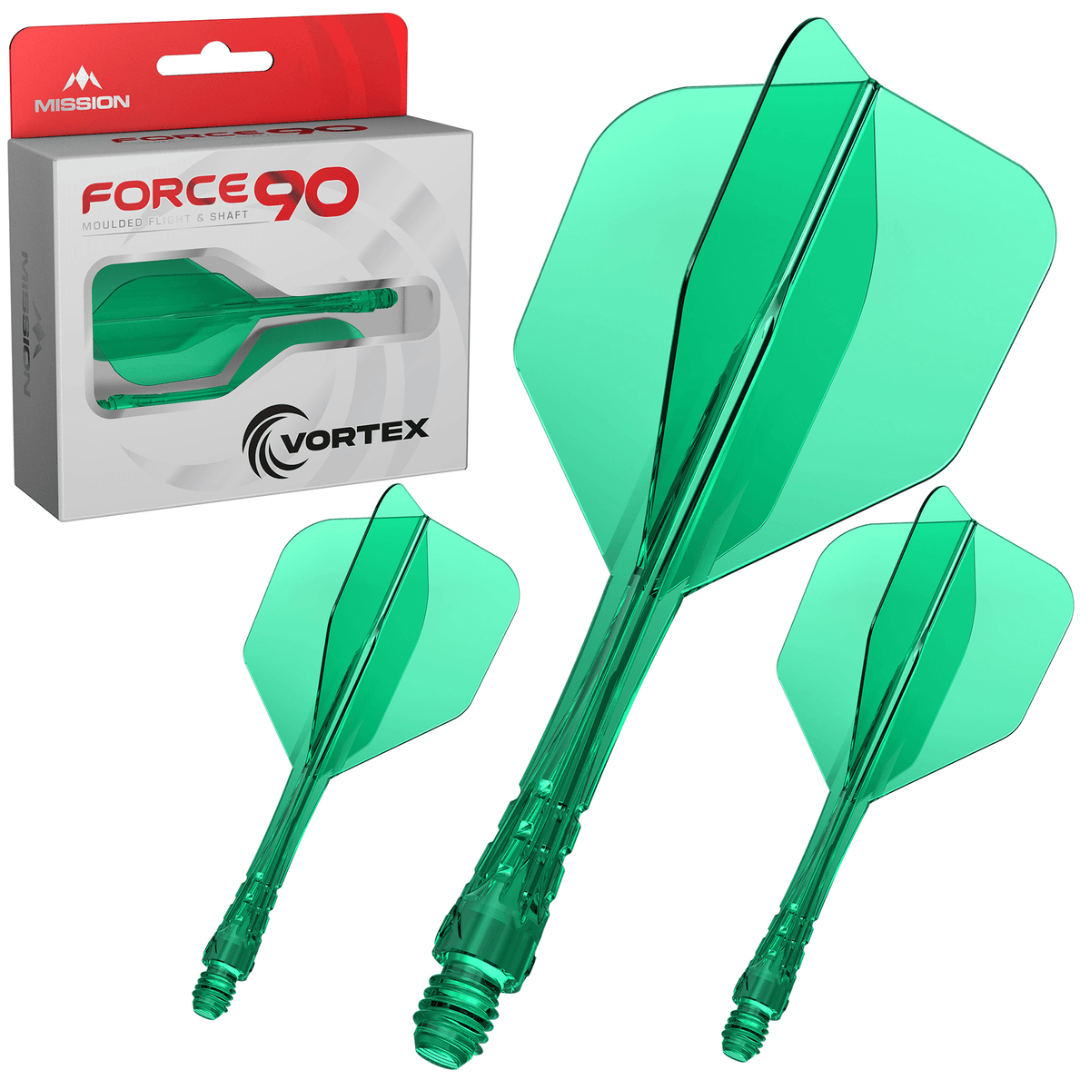 Mission Force 90 Vortex NO6 Clear Green Verpackung