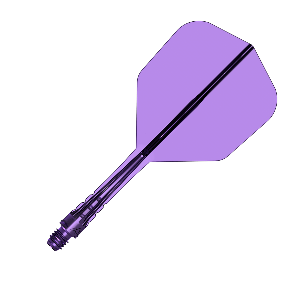 Mission Force 90 Vortex NO6 Clear Purple