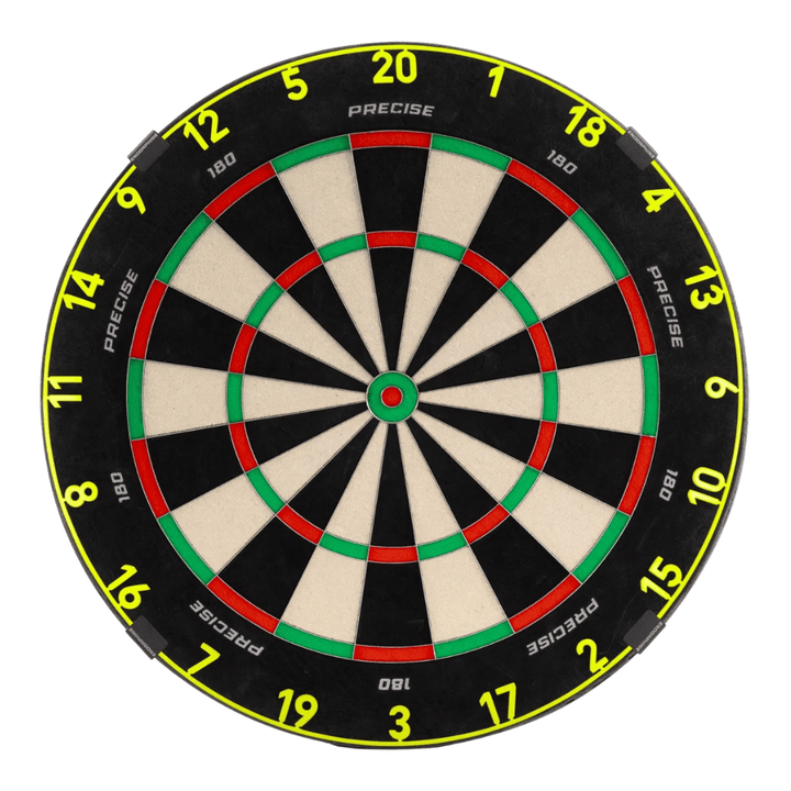 Precise180 Zahlenring Electric Yellow D1
