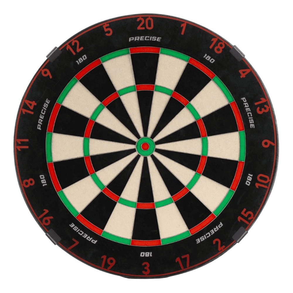 Precise180 Zahlenring Faded Red Board