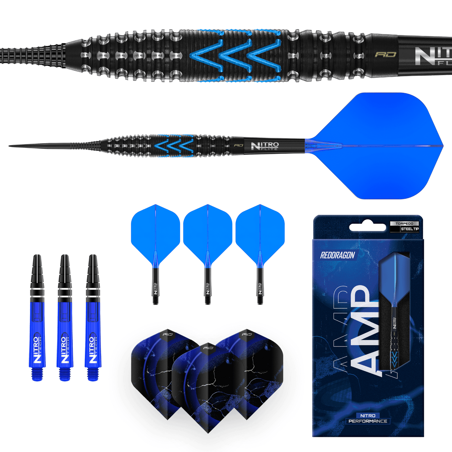 Red Dragon Amp Torpedo Steeldarts Packungsinhalt