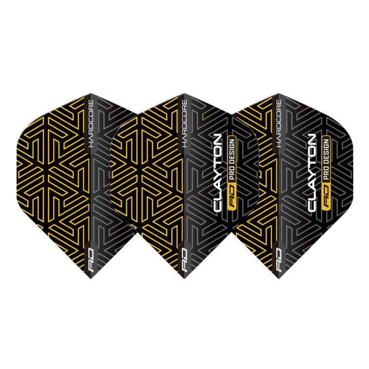 Red Dragon Hardcore Jonny Clayton 6821 Flights Set