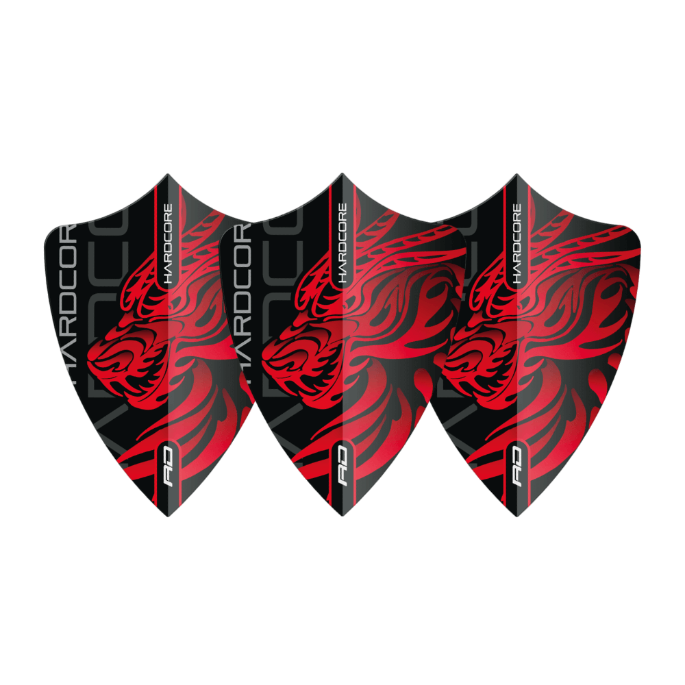 Red Dragon Hardcore Jonny Clayton Dragon Freestyle Flights Set