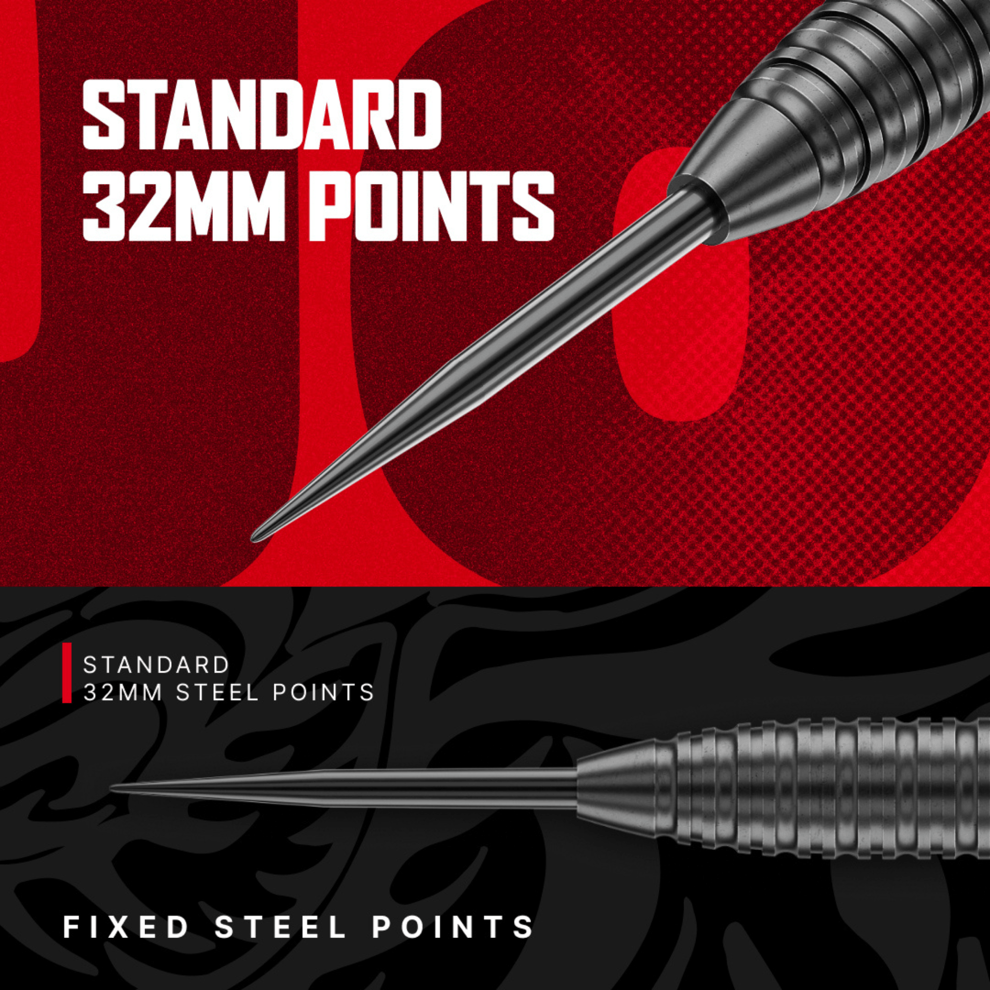 Red Dragon Jonny Clayton Core Brass Steeldarts Details Switch Point