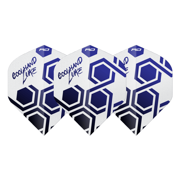 Red Dragon Luke Humphries TX5 Premium Blue Flights Set