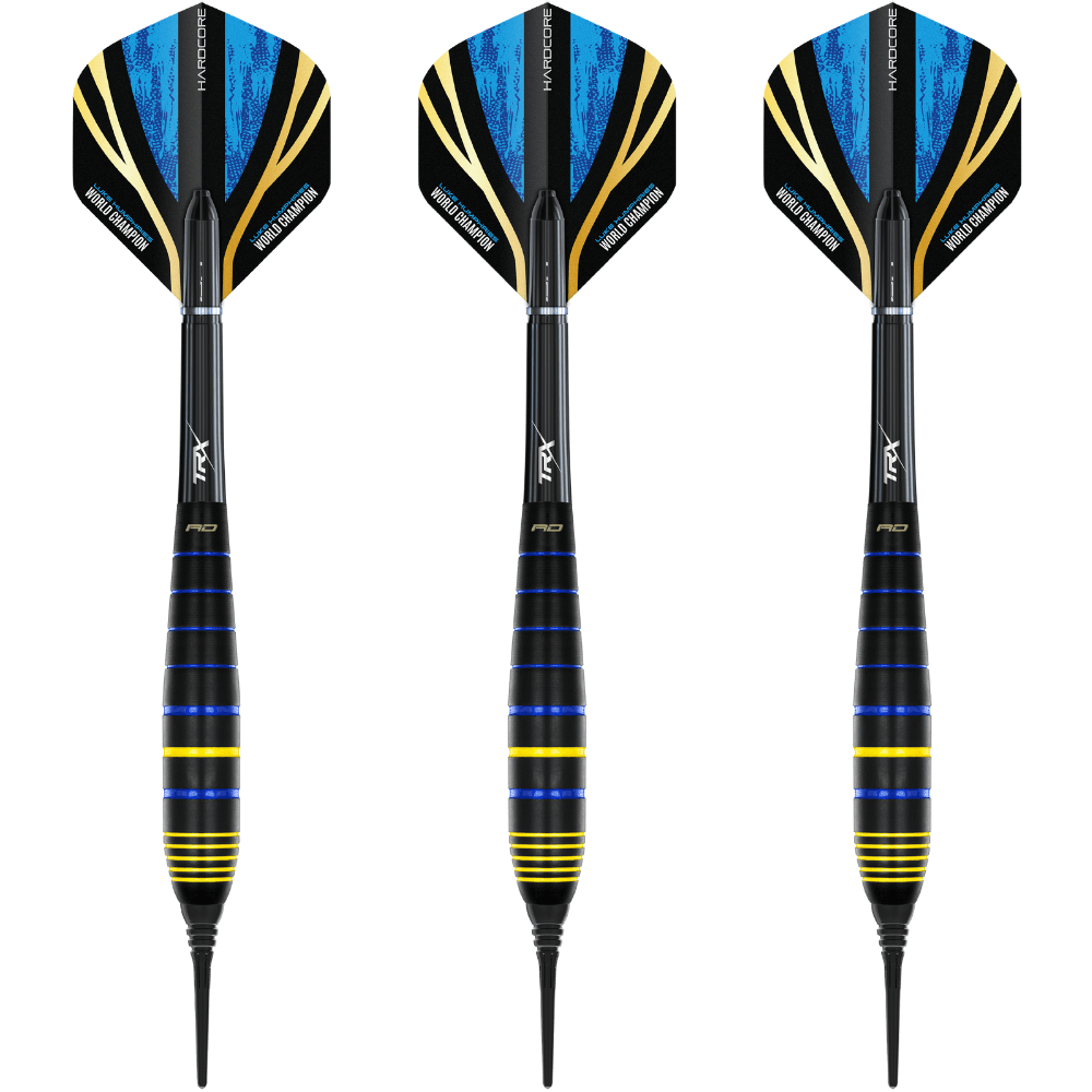 Red Dragon Luke Humphries WC Brass Softdarts Set