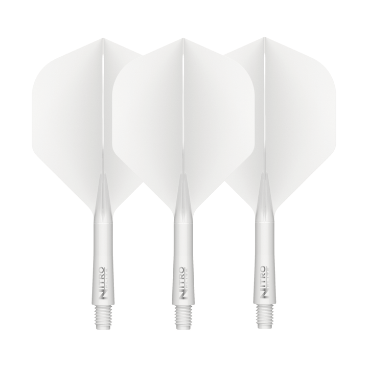 Red Dragon Nitro Flite System White & White