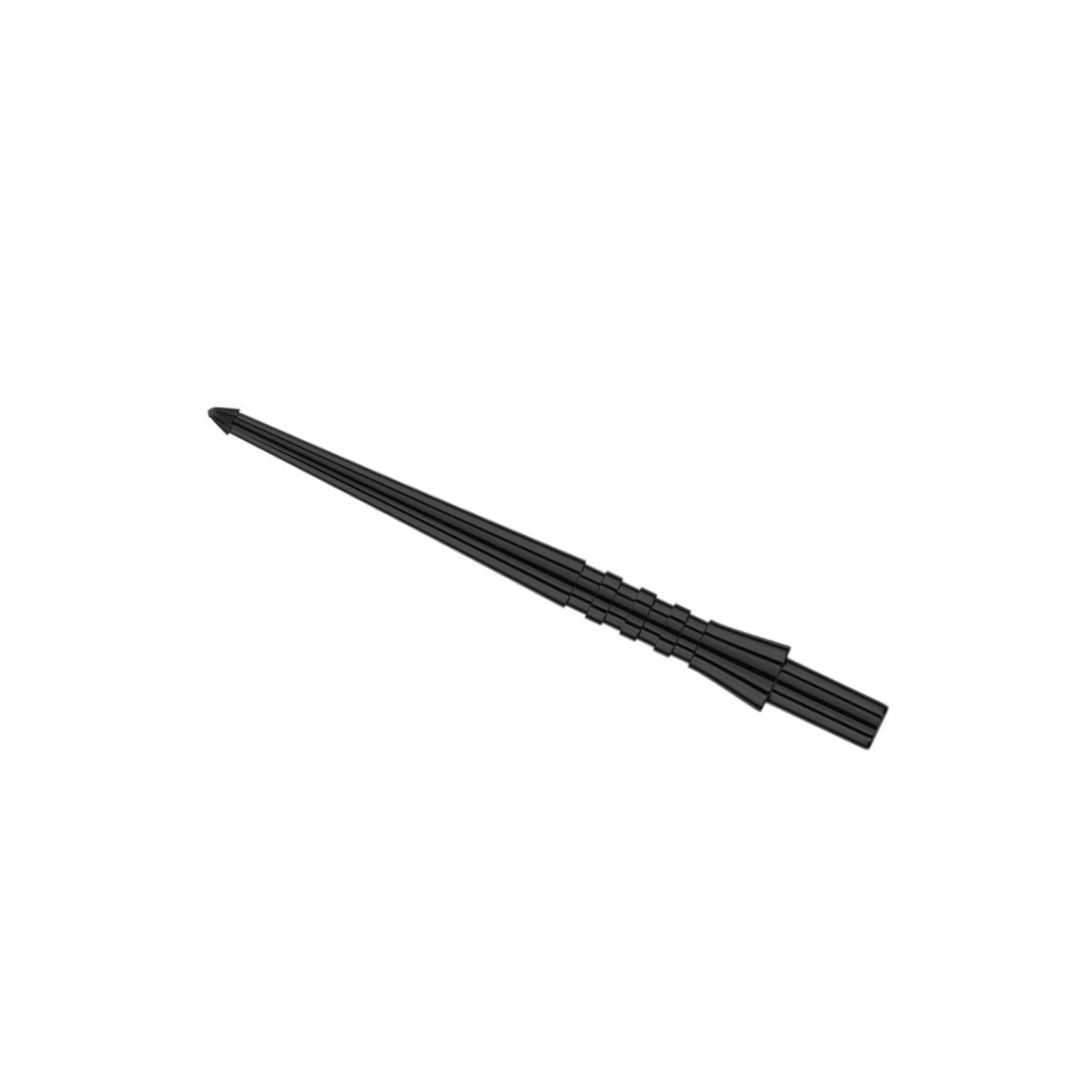 Red Dragon Raptor GT Black Grooved Steeldart Spitzen schräg
