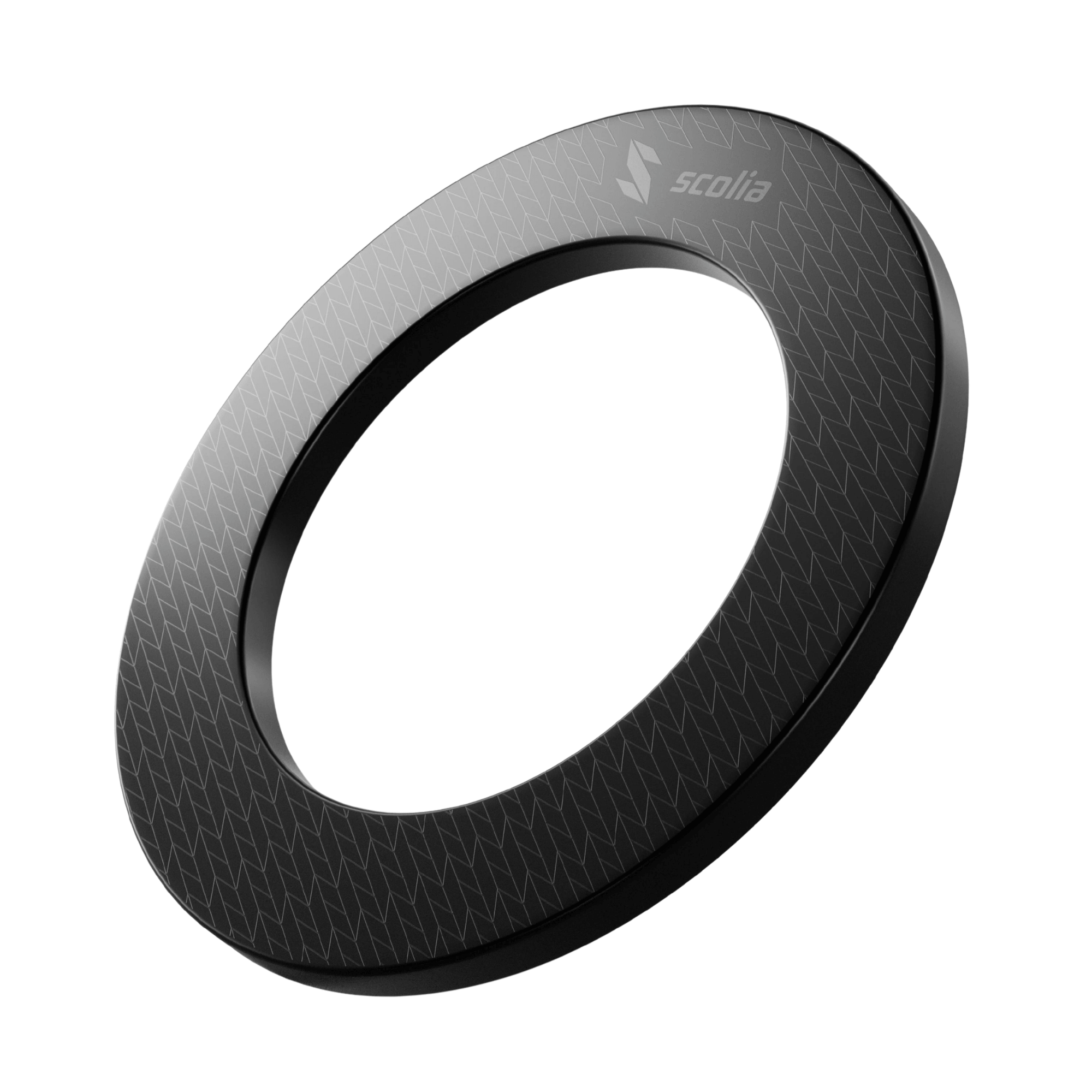 Scolia Stealth Black Dartboard Surround seitlich
