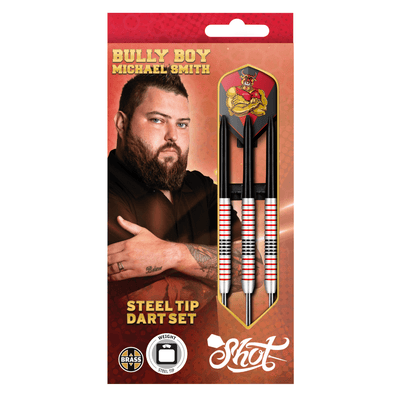 Shot Michael Smith Plated Brass Steeldarts Packung