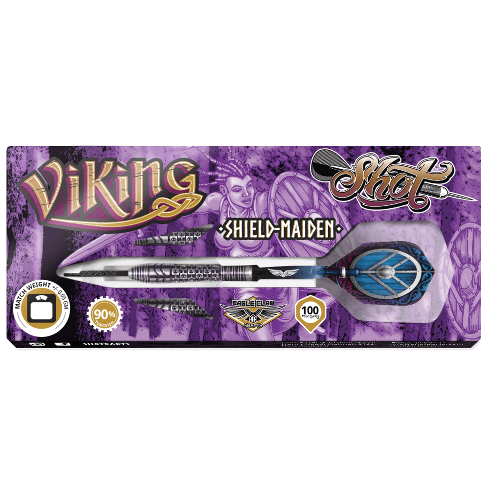 Shot Viking Shield Maiden Steeldarts Packung