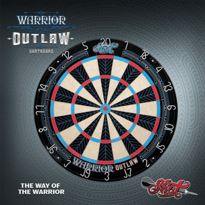 Shot Warrior Outlaw Dartboard Packung