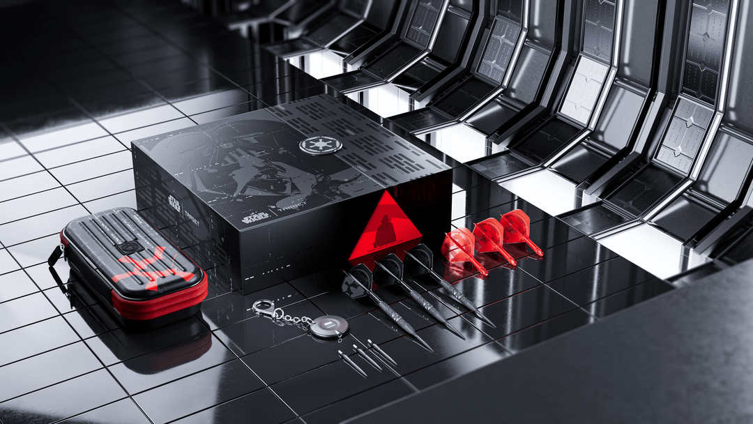 Target Darth Vader Swiss Point Steeldarts Lieferumfang 1