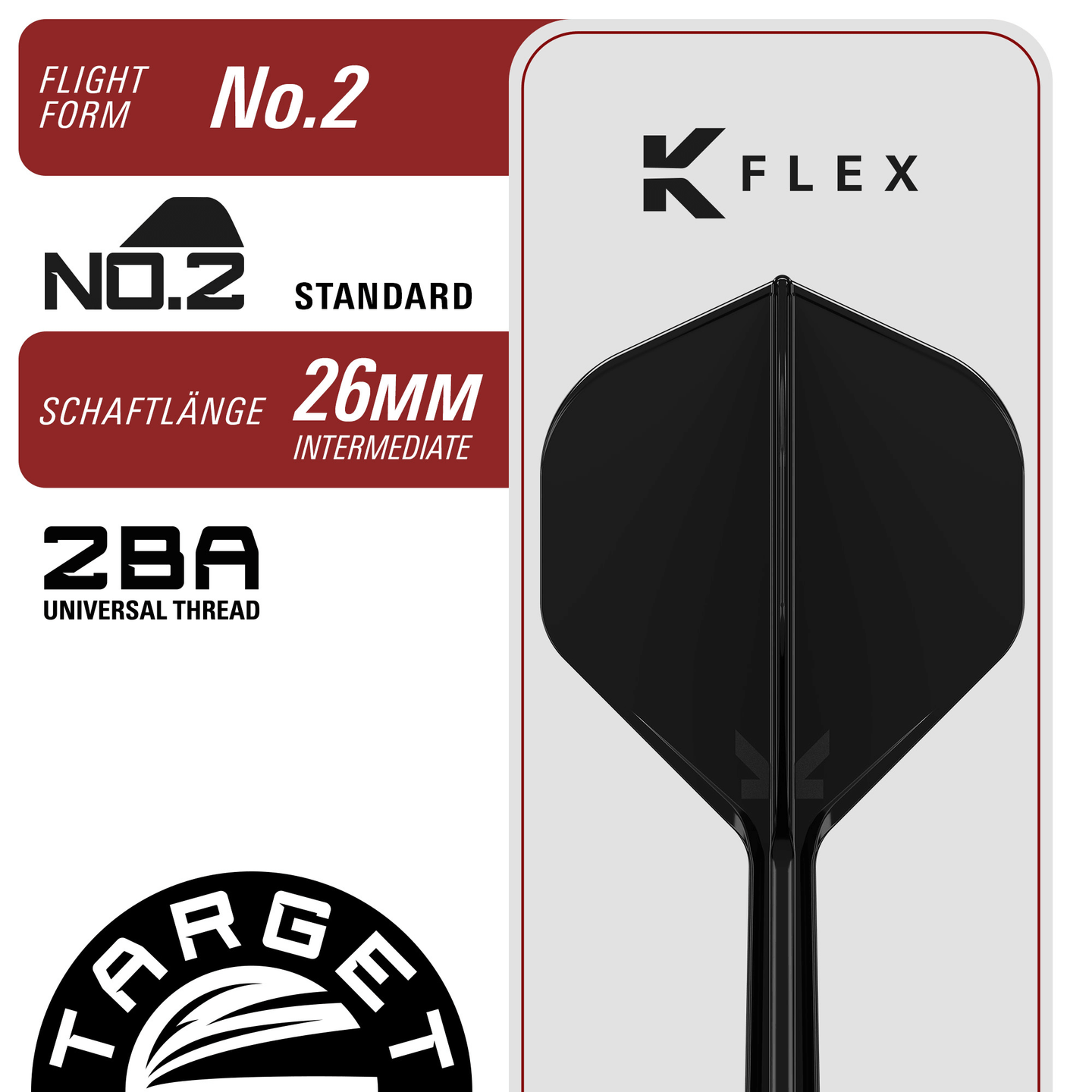 Target Japan Black Marque Pierce Swiss Point Steeldarts Details K-Flex