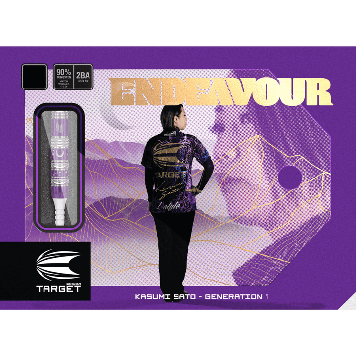 Target Japan Kasumi Sato Endeavour G1 Softdarts Packung