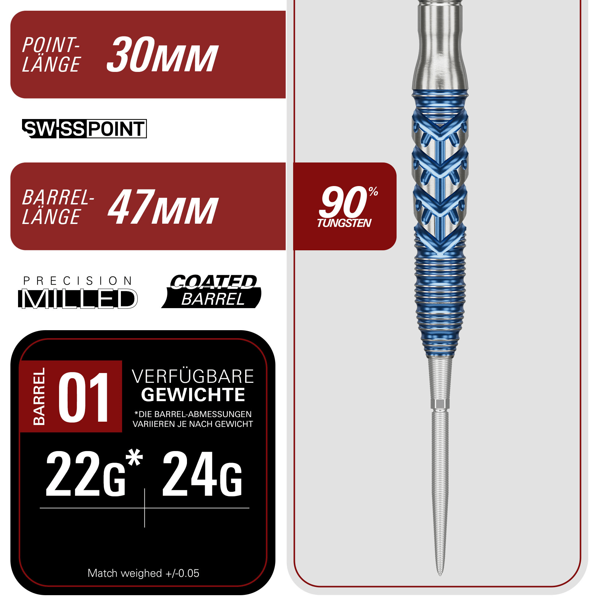 Target Japan Toru Suzuki Sereno Gen 3 Swiss Point Steeldarts Details Barrel