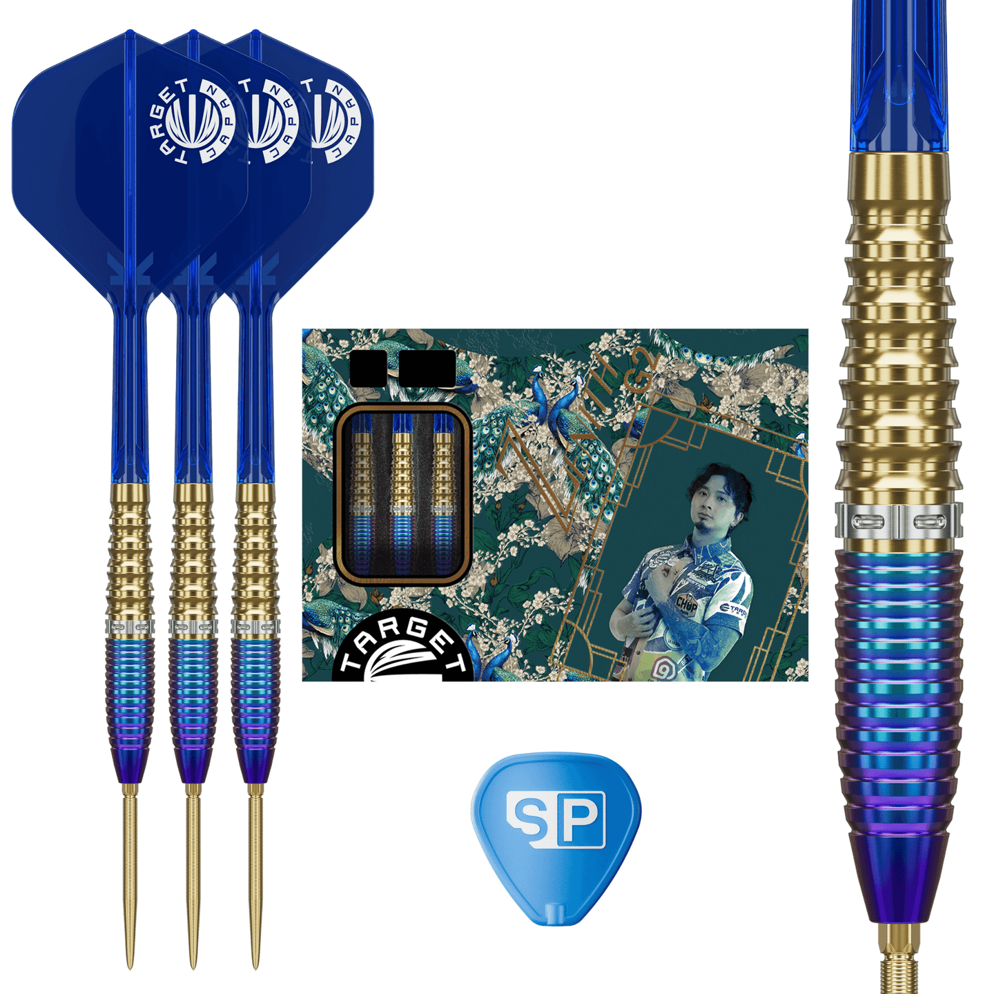 Target Japan Tung Suk Prime Series Zenith Gen 2 Swiss Point Steeldarts Packungsinhalt