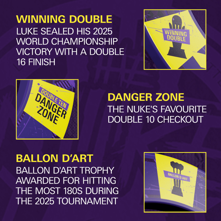 Target Luke Littler World Champion Surround and Board Set Detail 3