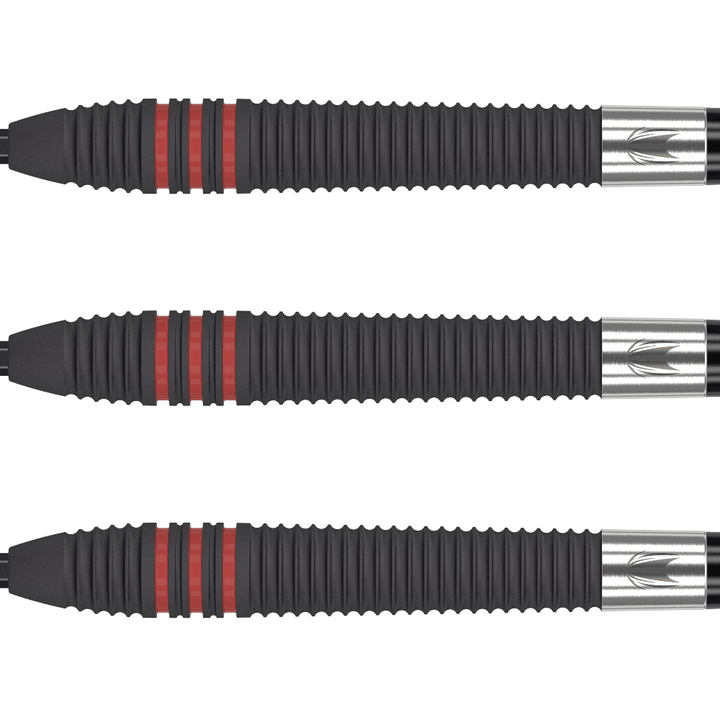 Target Nathan Aspinall 80 Black Swiss Point Steeldarts Detail