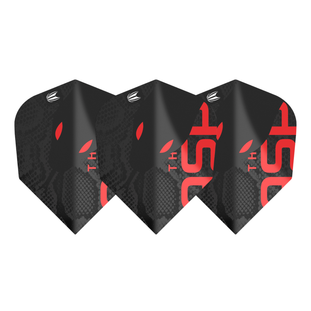 Target Nathan Aspinall Black 80 Pro.Ultra NO6 Flights Set