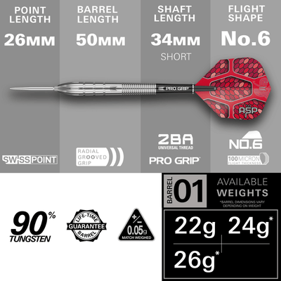 Target Nathan Aspinall Swiss Point Steeldarts D1