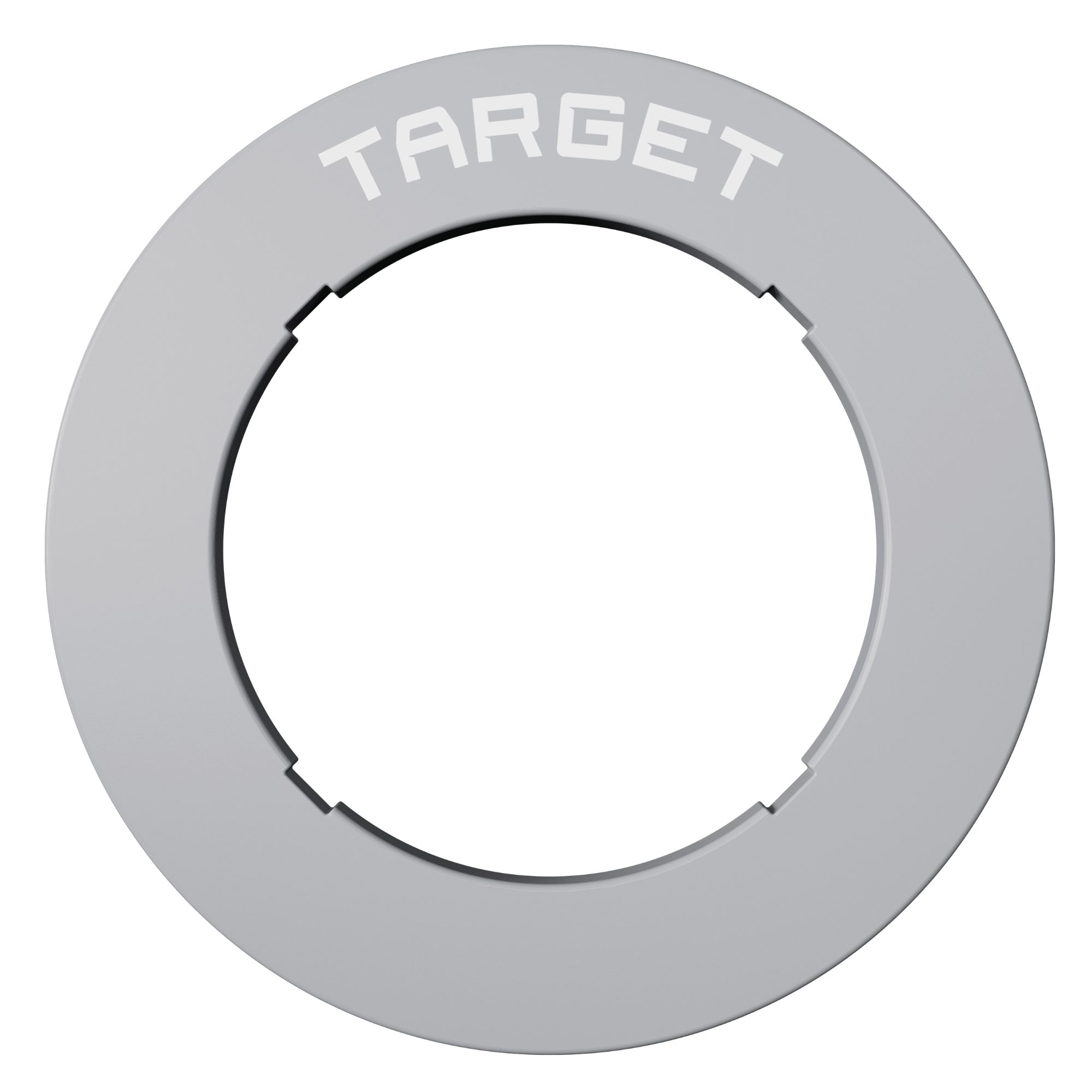 Target Notched Surround - Grau