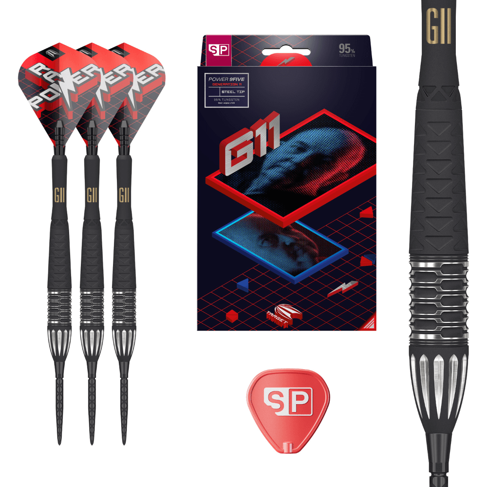 Target Phil Taylor Raw Power G11 Swiss Point Steeldarts Pack