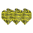 Target Pro.Ultra Dimitri van den Bergh NO2 Yellow Flights Set