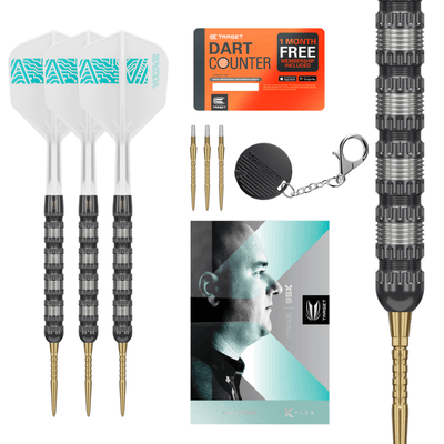 Target Rob Cross 95K Swiss Point Steeldarts Inhalt