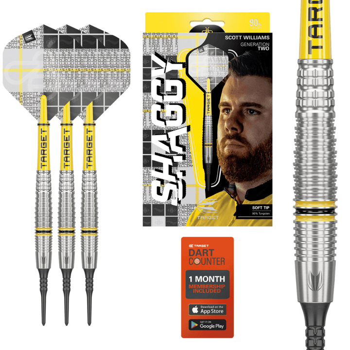 Target Scott Williams G2 Softdarts Inhalt