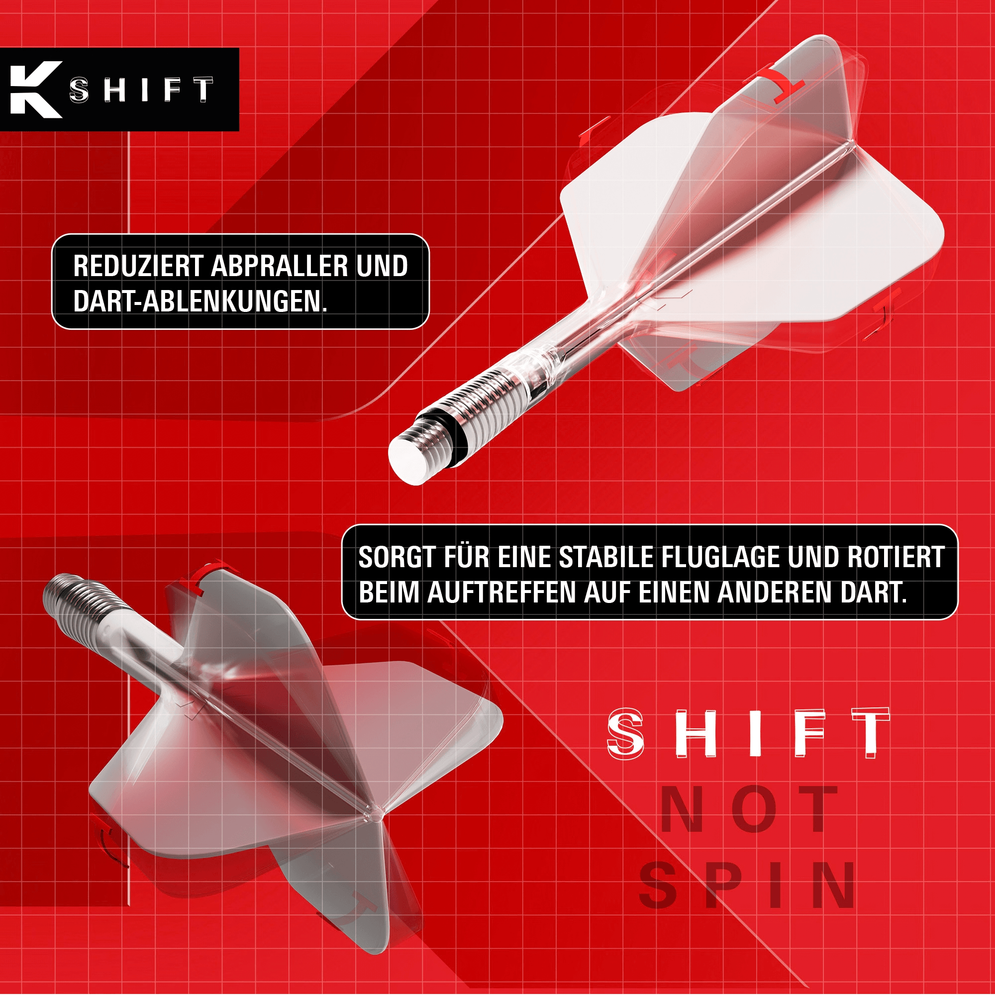 Target Shift Softdarts Details K-Shift