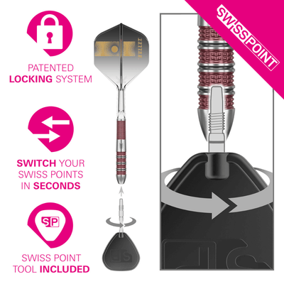 Target Stephen Bunting 95k Swiss Point Steeldarts SP