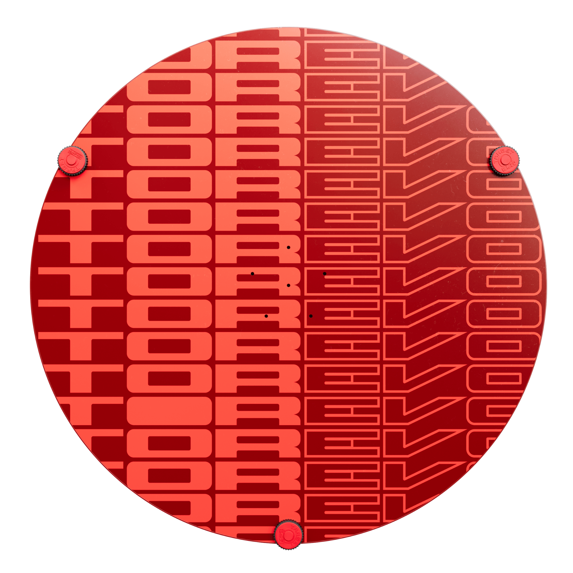 Target TOR EVO Dartboard Rückseite
