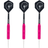 Unicorn Core Plus Win Pink Brass Steeldarts Set