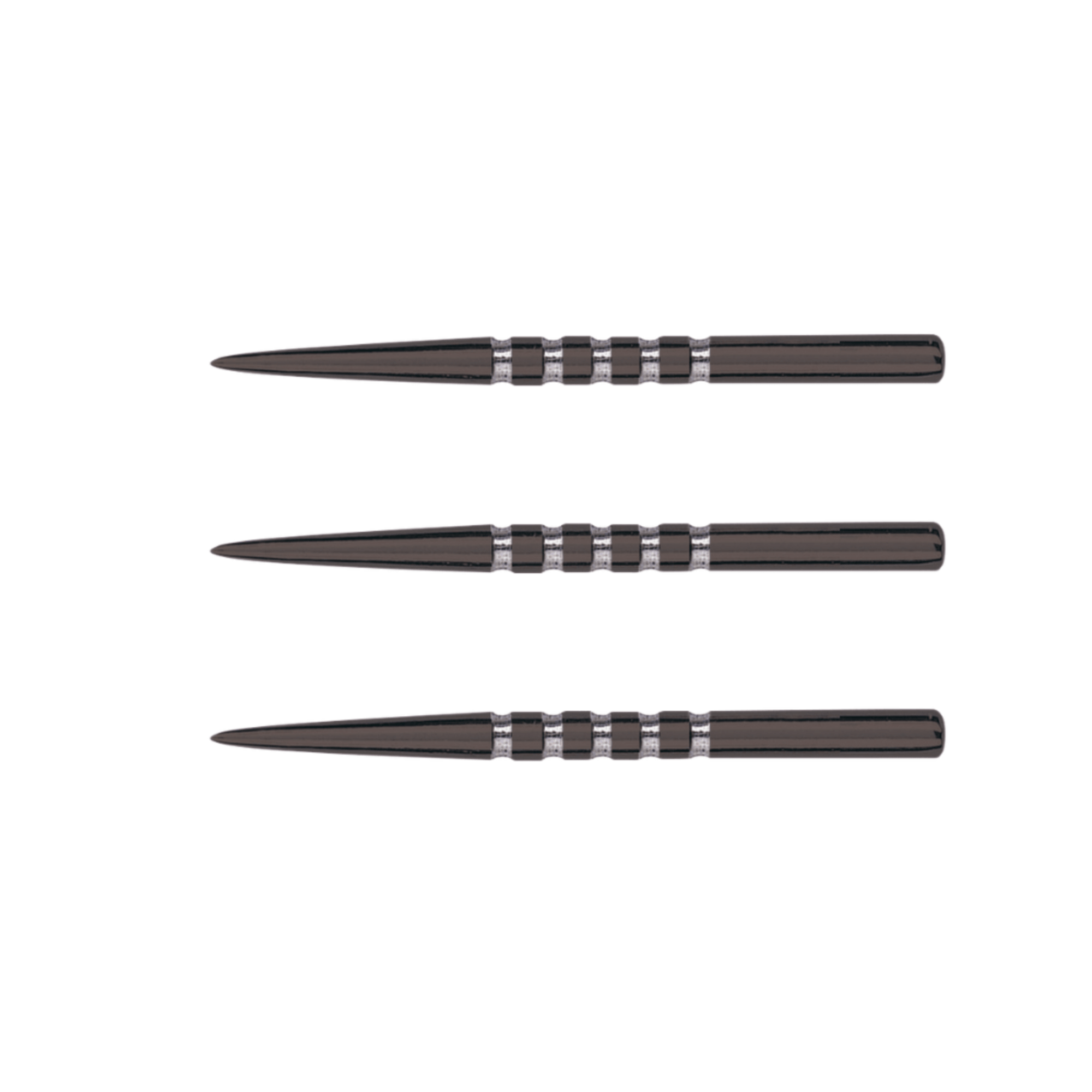 Unicorn Needle Groove Black Steeldart Spitzen Set