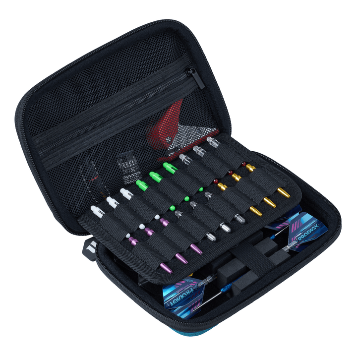Unicorn Vanguard Dartcase Medium Teal offen 2