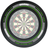 Winmau Advance Black Green Surround mit Board