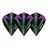 Winmau Alpha Kite Black Green Flights Set