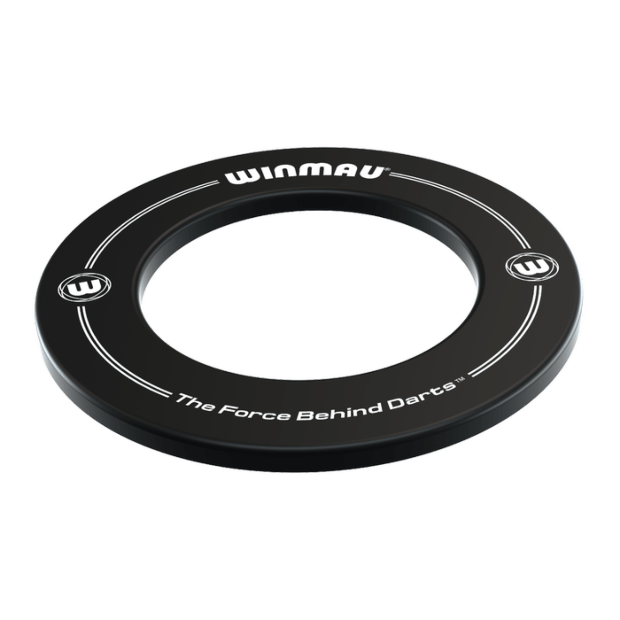 Winmau Board Surround Printed - Schwarz liegend