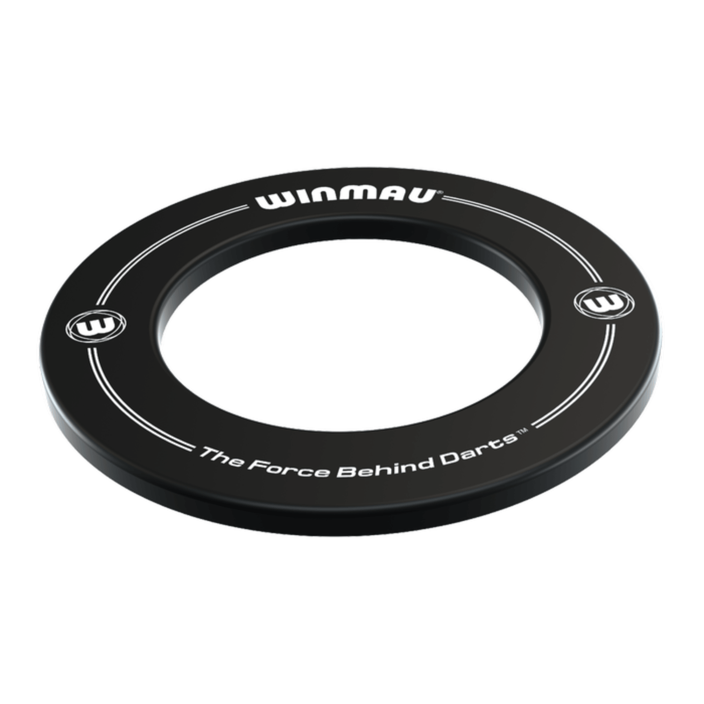 Winmau Board Surround Printed - Schwarz liegend