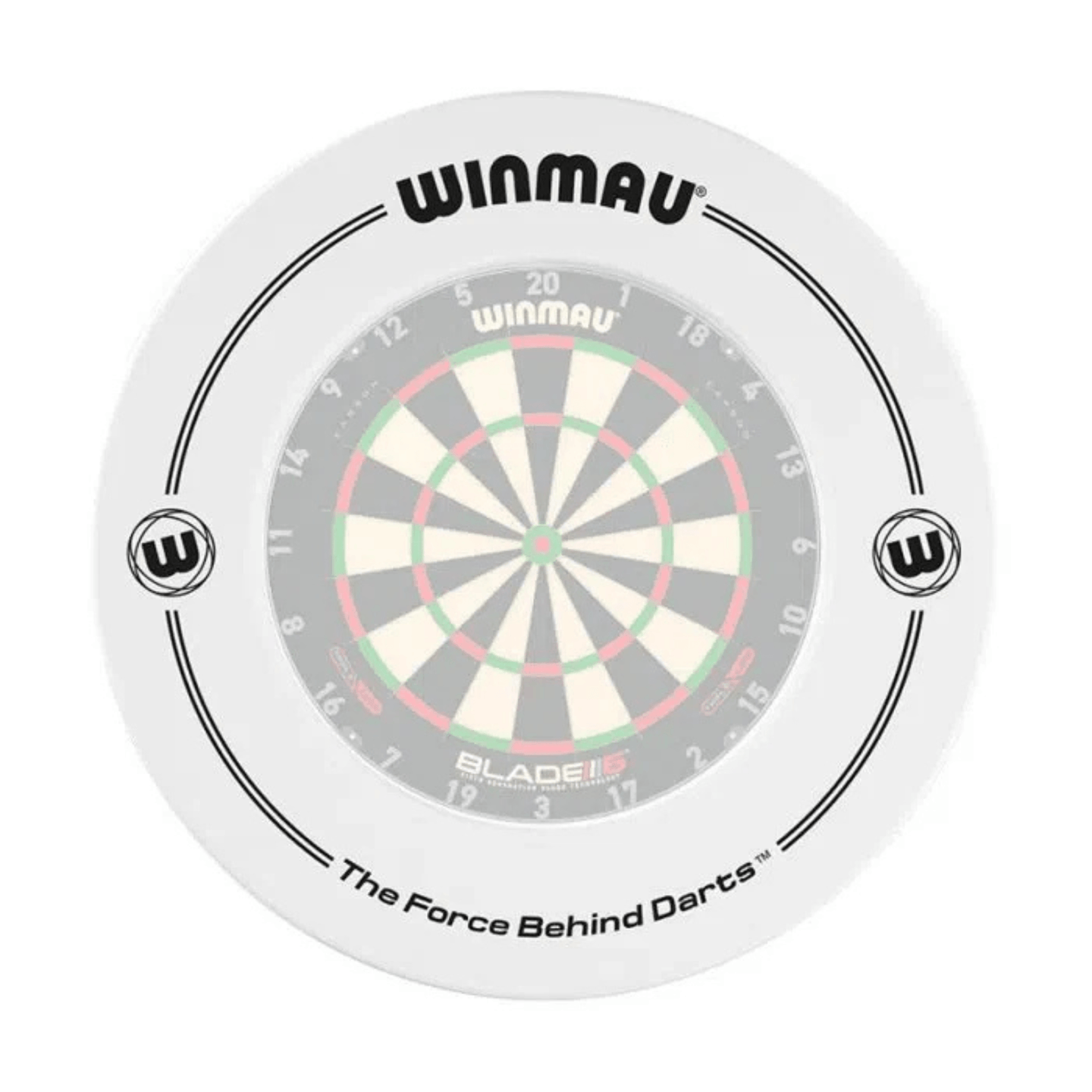 Winmau Board Surround Printed - Weiß mit Board