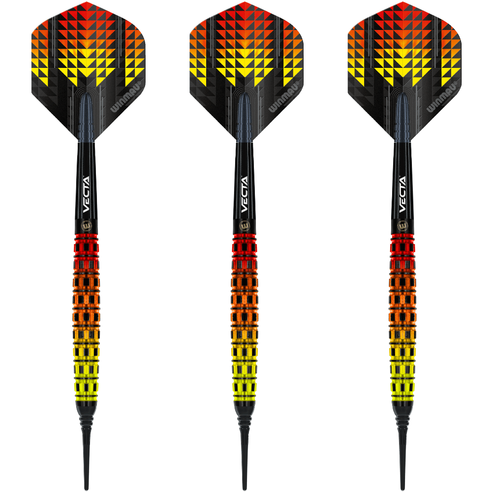 Winmau Firestorm Flame 75 Softdarts Set