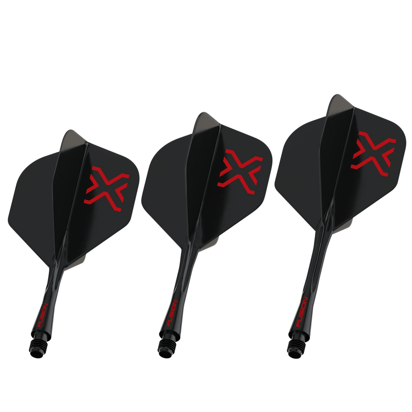 Winmau Fusion Blade X Integrated Flight System Black Set