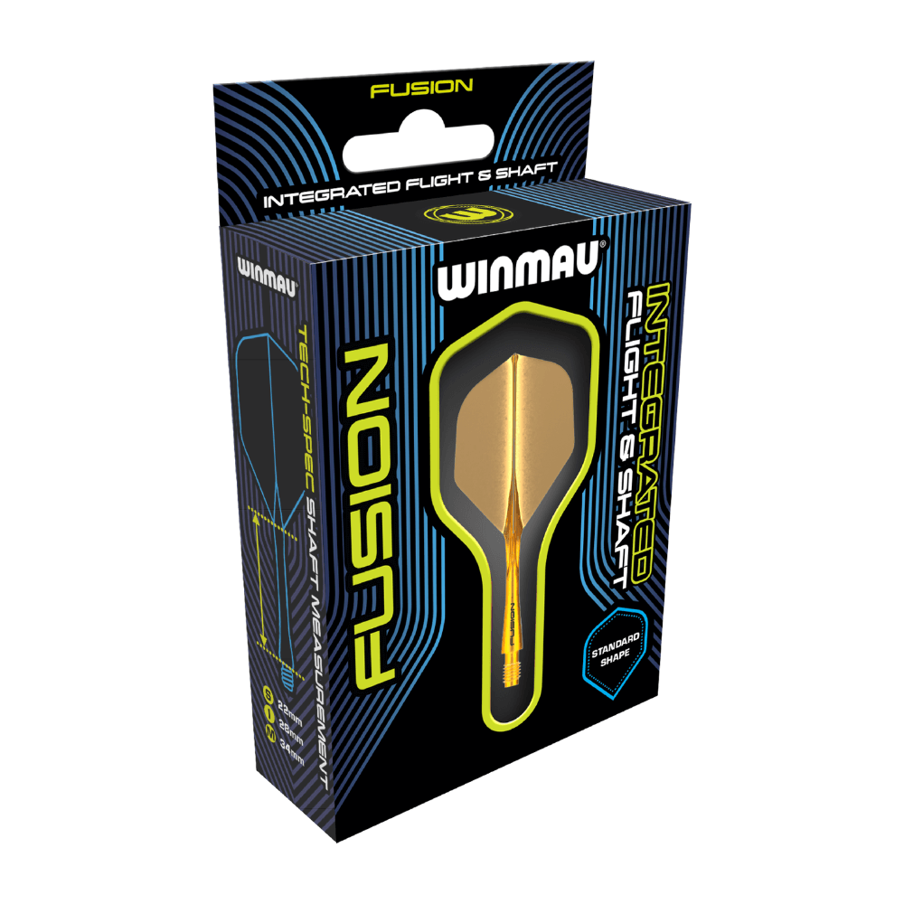 Winmau Fusion Integrated Flight System Orange Pack