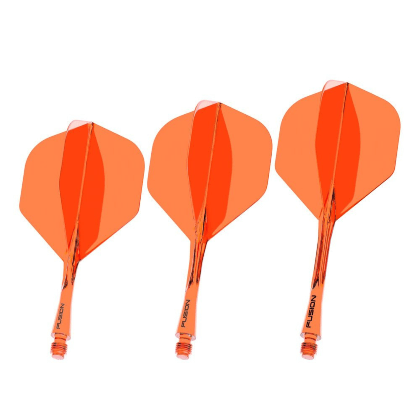 Winmau Fusion Integrated Flight System Orange Set
