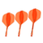 Winmau Fusion Integrated Flight System Orange Set