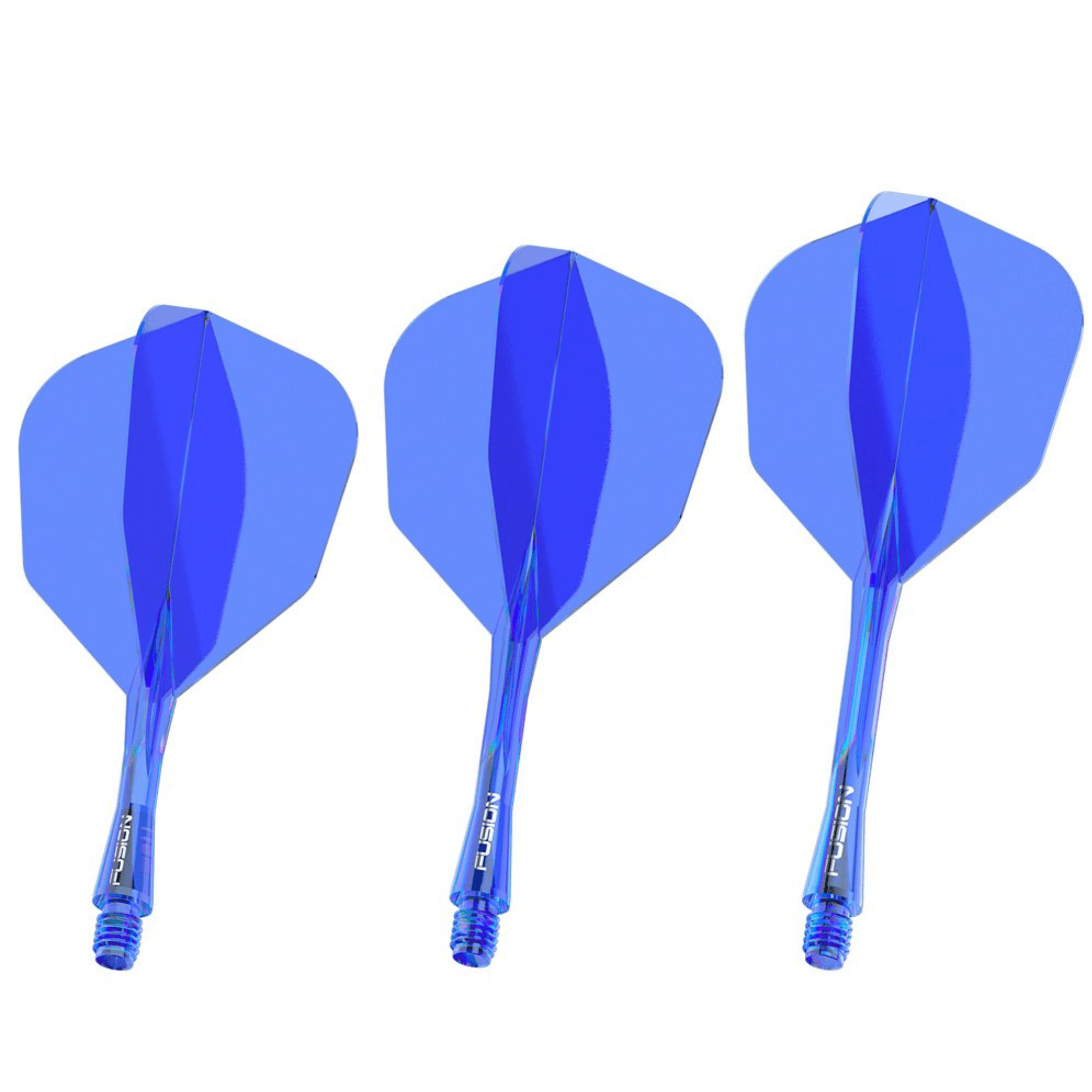 Winmau Fusion Integrated Flight System Small Blue Set
