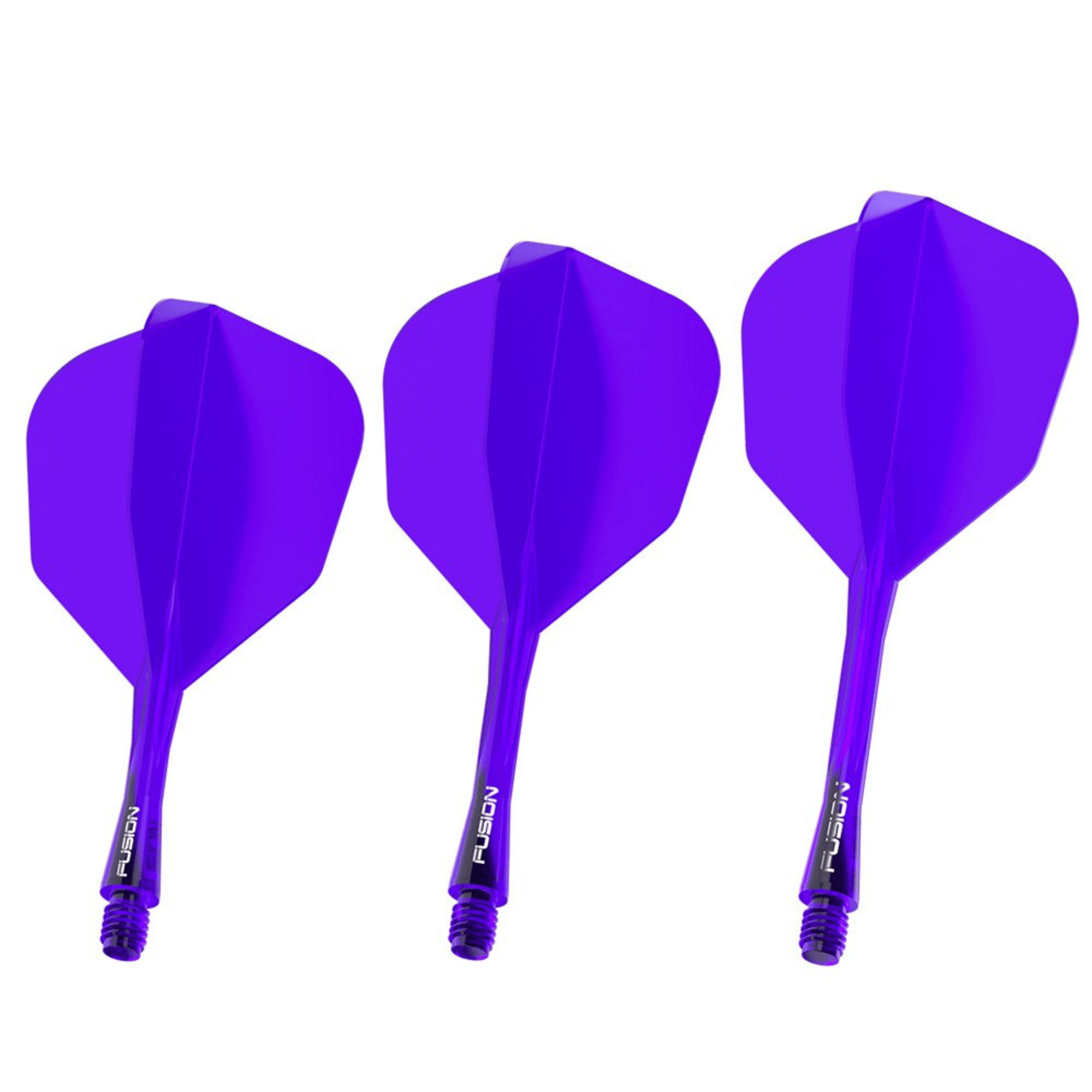 Winmau Fusion Integrated Flight System Small Purple Set