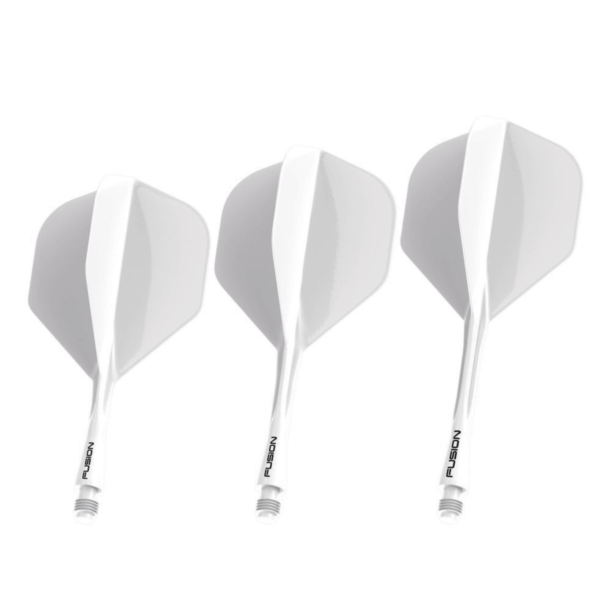 Winmau Fusion Integrated Flight System White Set